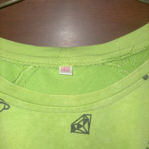 Green Top For Girls