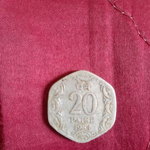 1963, 5paise Old Coin