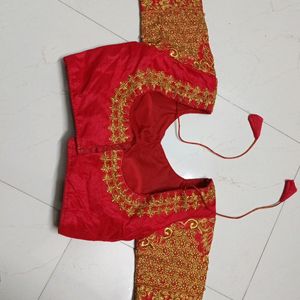 Red Wedding Blouse It's New