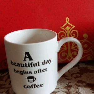 Brand New Coffee Mug With Engraved Message