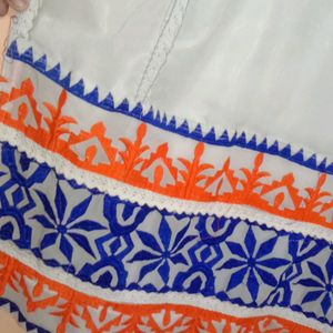 White Kurti