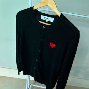 Cdg Play Women’s Cardigan