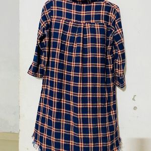 Shirt Dress Size In m , No Defects