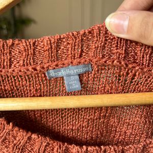 Rust Jumper / Sweater