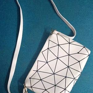 White Sling Bag