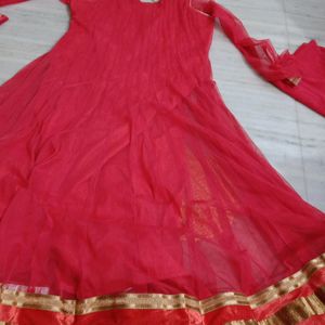 Heavy Work Party Wear Flared Anarkali Suit