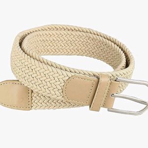 Stretchable Canvas Cotton Belt (Pack Of 2)