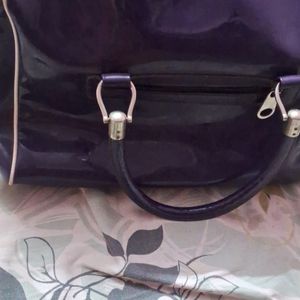 Purple  Hand Bag