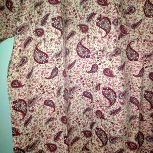 ❤️400coins Today Offer❤️Printed Cotton Shirt