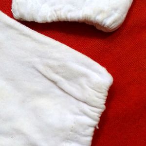 White Cotton Hand Gloves