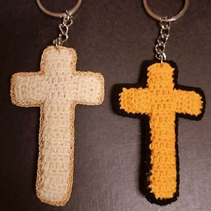 Cross Keychain