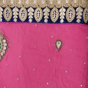 Hand Work Saree For Women