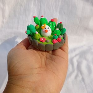 Handmade Polymer Clay Showpiece