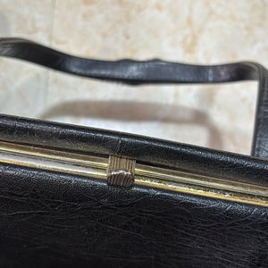 Thrifted Leather Hand Purse