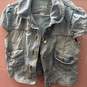 Crop Denim Jacket