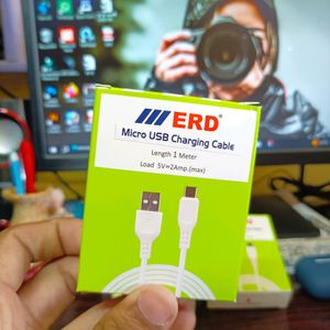 ERD 1m Micro USB Data Cable White Colour