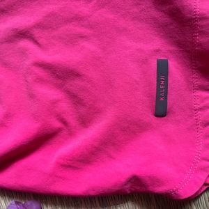 Women Run Quick Dry Shorts Pink