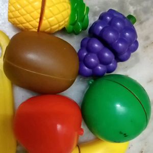 Fruits And Chopping Board