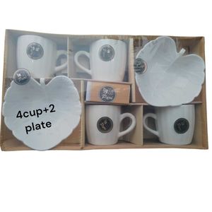 Tea Cups Glass Set