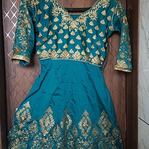 Frock With Patiala Heavy Salwar