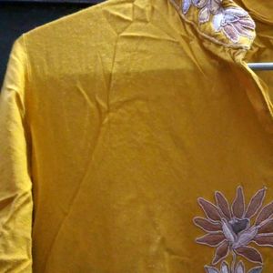 Mustard Color Kurti