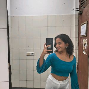 Blue CropTop