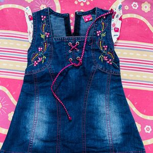 Combo Of 5 -  3m To 6m Baby Girl Dresses