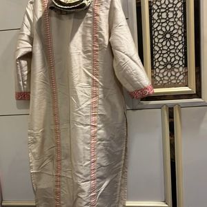 Cotton Silk Kurta Set