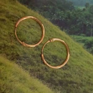 Pure Gold Hoop (FIXED PRICE)