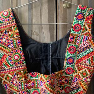 Navratri Multicoloured Blouse