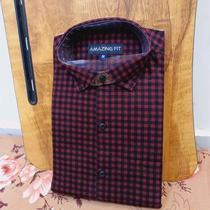Premium Checkered Men's Casual Shirt