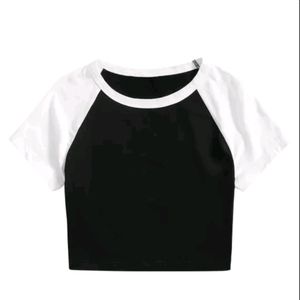 Black And White Baby Tee