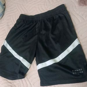 Unisex Black Running Short