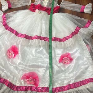 Designer birthday dress for 4-6yrs old girl