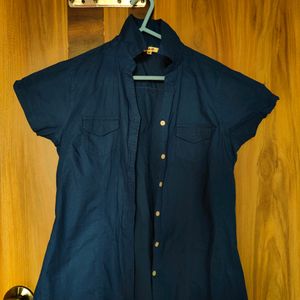 NavyBlue Women Shirt / Blouse Top