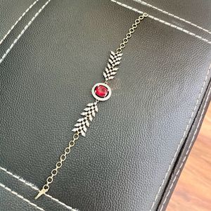 Red Ring And Bracelet Combo