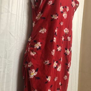 Old Navy Printed Midi Dress