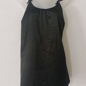 SEXY BLACK NIGHT WEAR DRESS