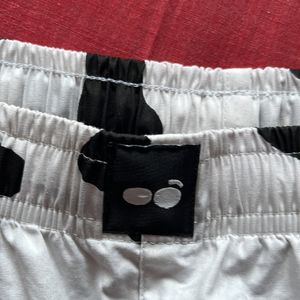 Bewakoof Black And White Cotton Pyjamas