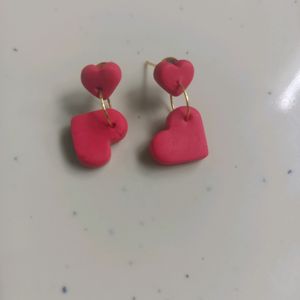 Elegant Handmade Heart Earring