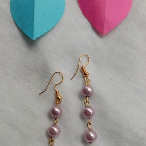 Handmade Pearl  Earrings