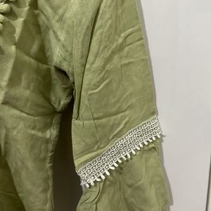 Cotton Thread Work Kurta Pants