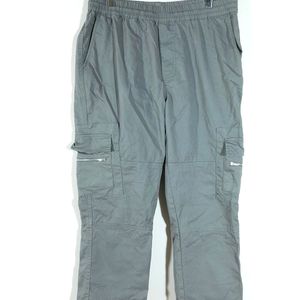 Grey Cargo Pant For Men's