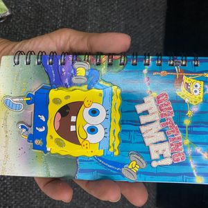 Pack Of 6 3D Cartoon Print Notepads