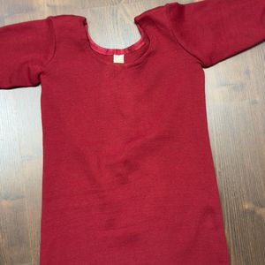 Stitched Ribbed Tshirt For Women