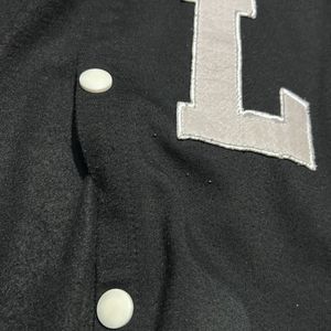 Black Varsity Jacket