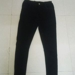 Dark Black Jeans