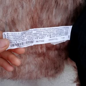 ZARA ORIGINAL CLASSY FUR JACKET