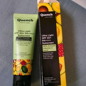 Korean Quench Botanics Sunscreen