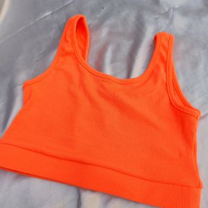 Fluorescent Orange top